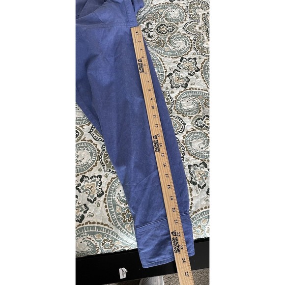 Vintage Flying R Ranchwear Pearl Snap Western Rodeo‎ Cowboy Shirt Mens XLarge - Picture 10 of 13